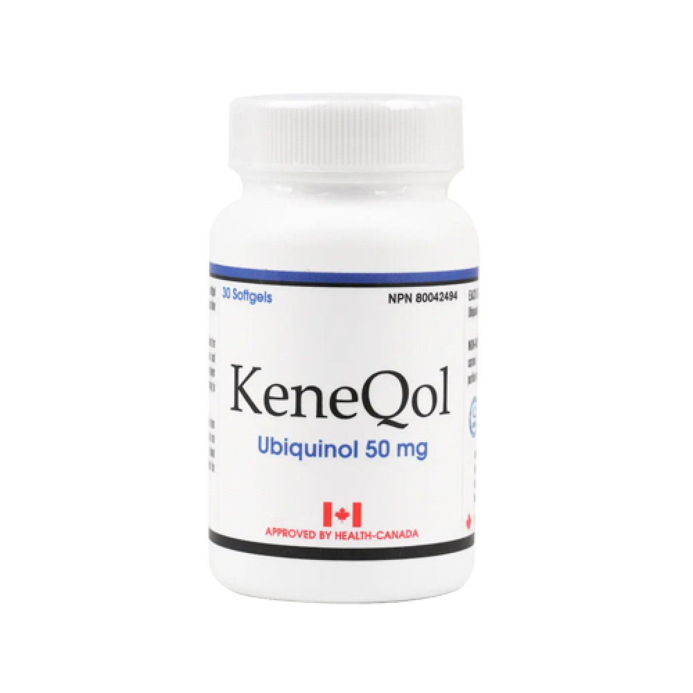 Keneqol Ubiquinol 50mg 30 Softgels