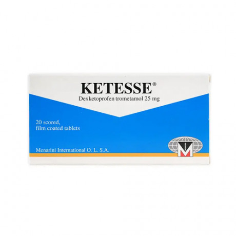 Ketesse 25mg 20 Tablets