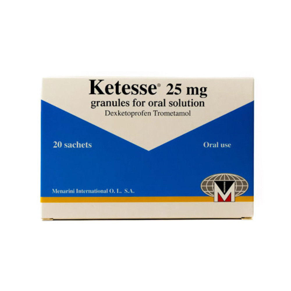 Ketesse 25mg Granules For Oral Solution 20 Sachets