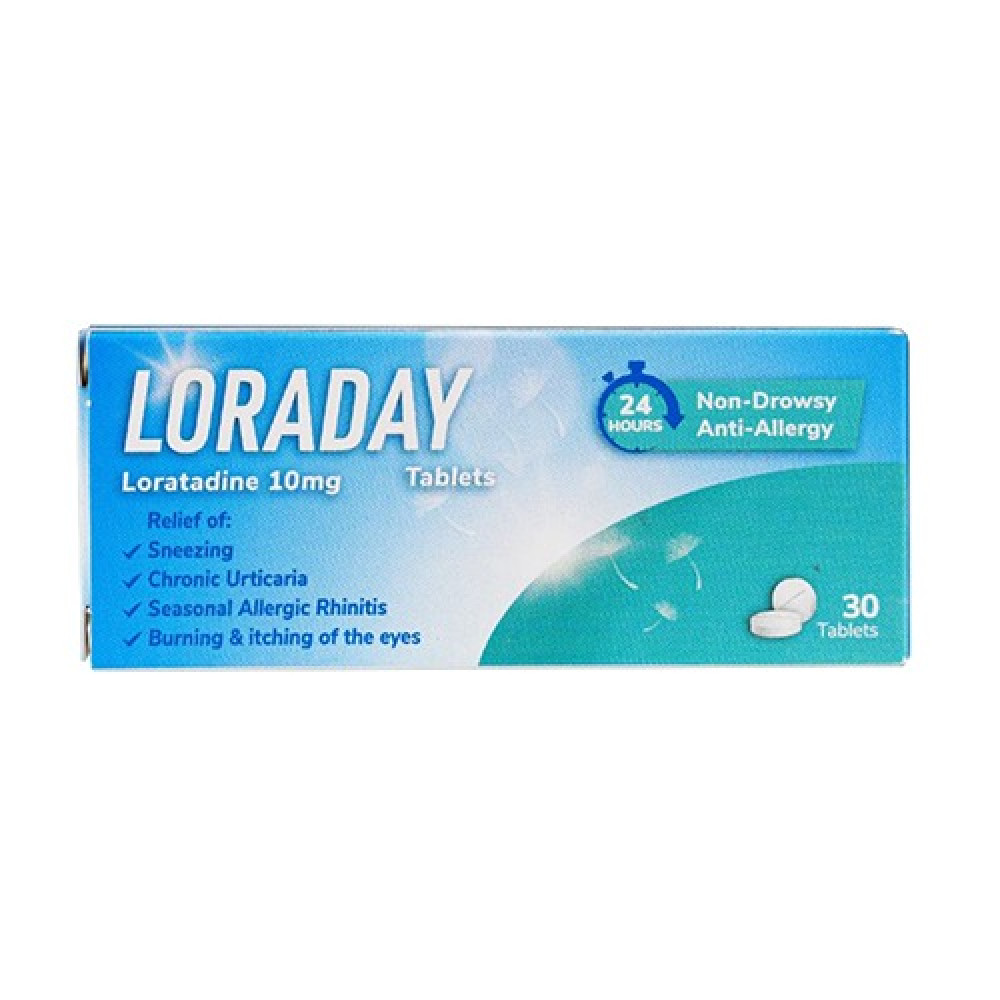 Loraday 10mg 30 Tablets