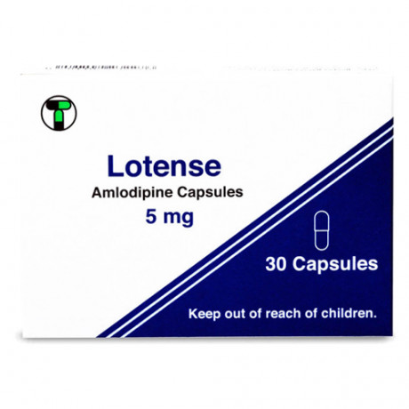 Lotense 5mg 30 Capsules