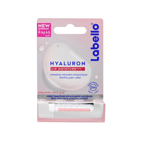 Labello Hyaluron Sheer Rose Lip Balm 5.2g