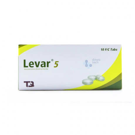 Levar 5mg 10 F/C Tablets