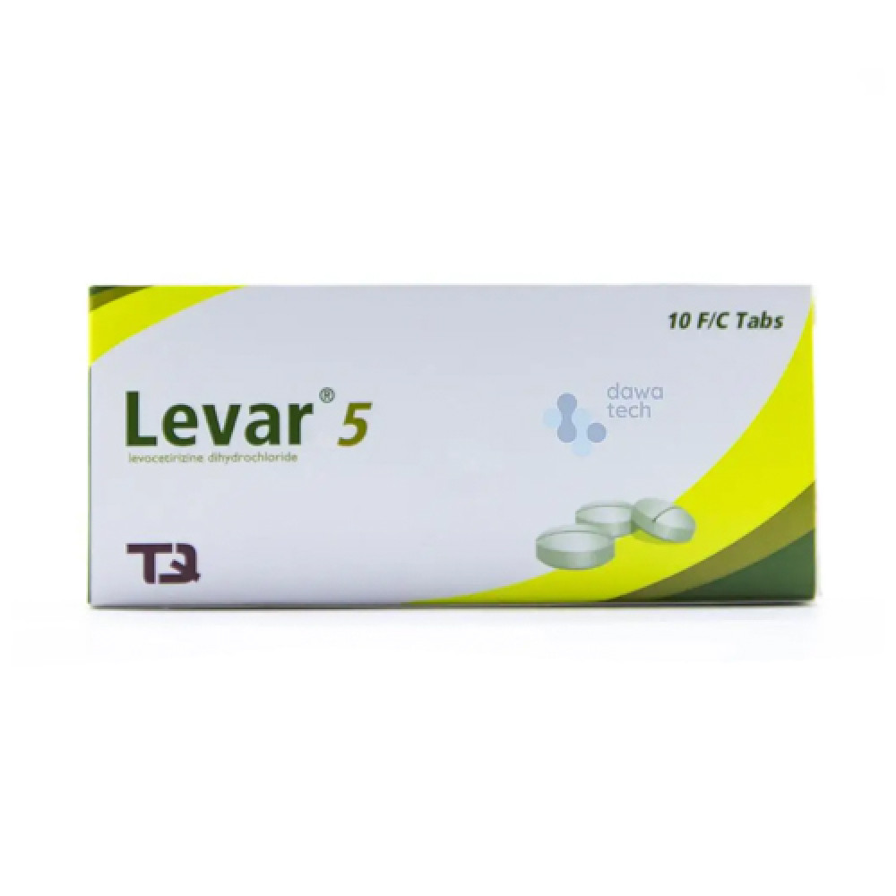 Levar 5mg 30 Tablets