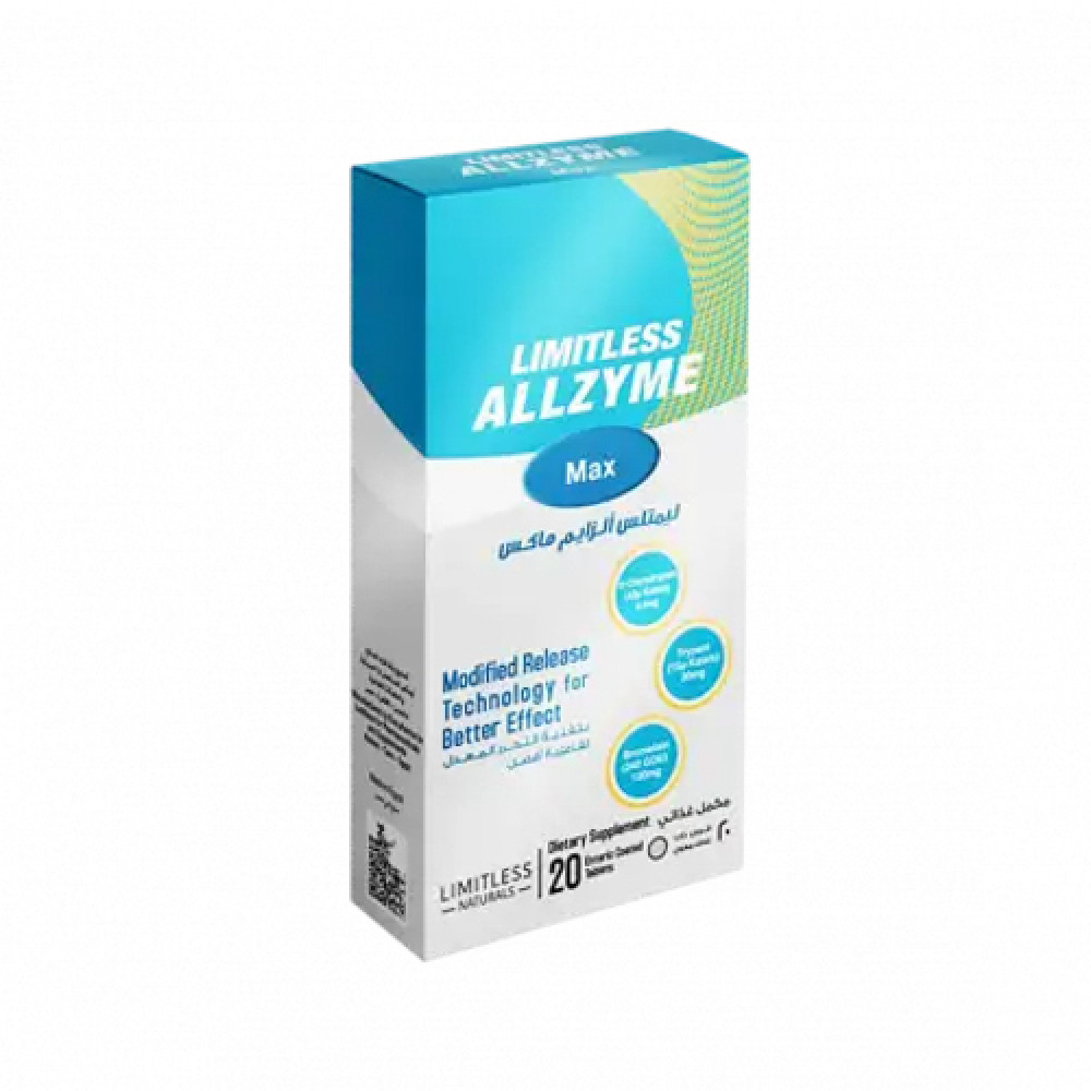 Limitless Allzyme Max 20 Tablets