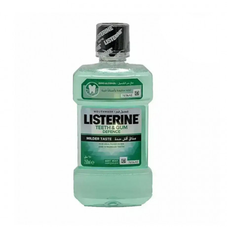 Listerine Teeth & Gum Defence Mouthwash 250ml