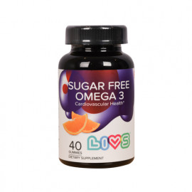 Livs Omega 3 Sugar Free 40 Gummies