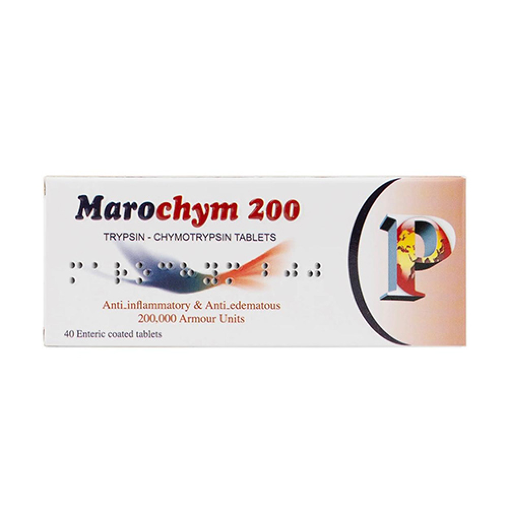 Marochym 200mg 40 tablets
