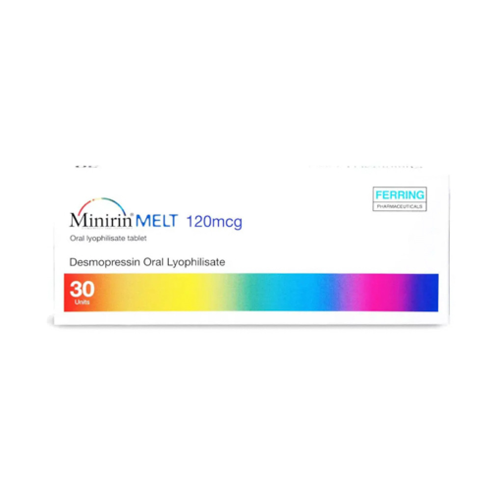 Minirin Melt 120mcg 30 Tablets