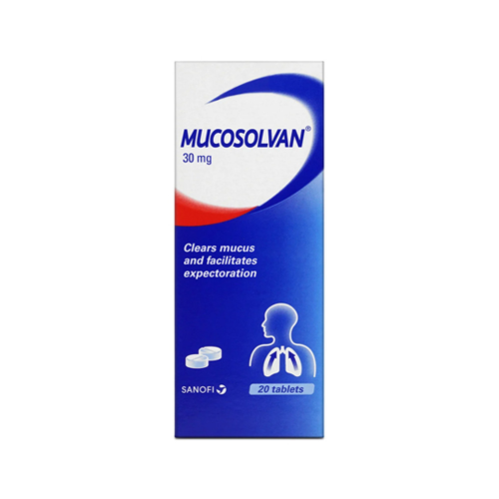 Mucosolvan 30mg 20 Tablets