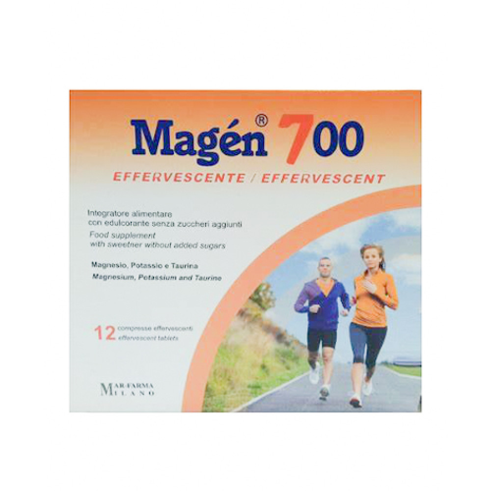 Magen 700 Effervescent 12 Tablets