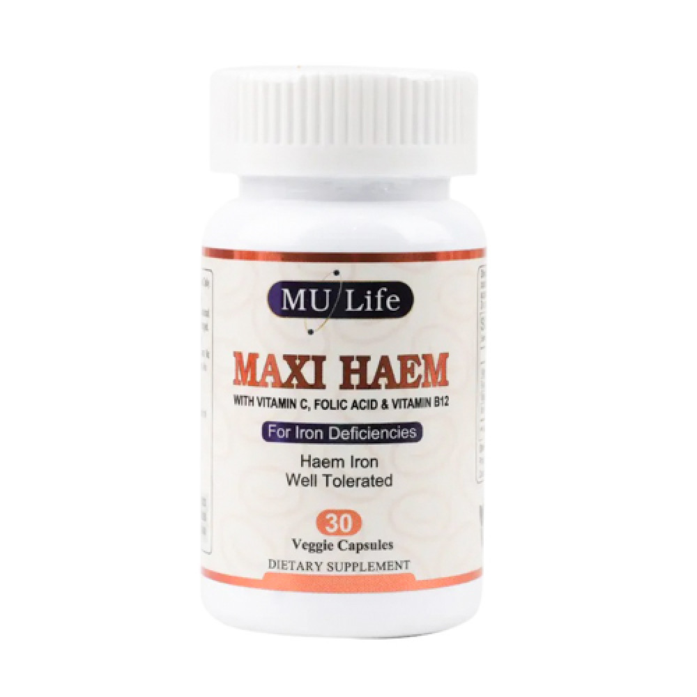 Mu Life Zetamax 600mg 30 Veggie Capsules