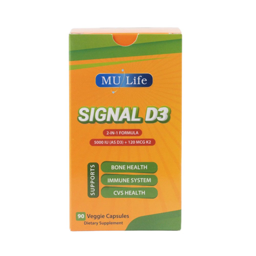 Mu Life Signal D3 90 Veggie Capsules