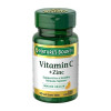 Natures Bounty Vitamin C + Zinc 60 Tablets