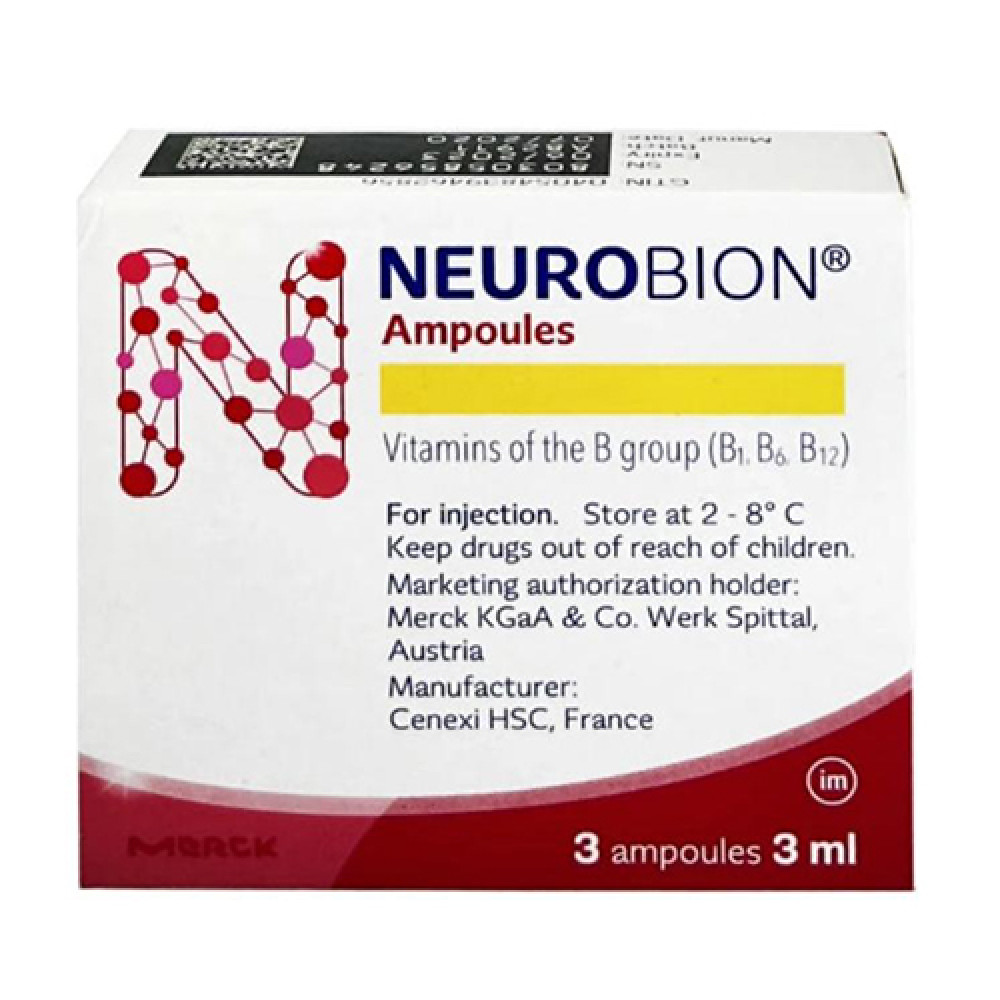 Neurobion Ampoules 3 Ampoules 3ml