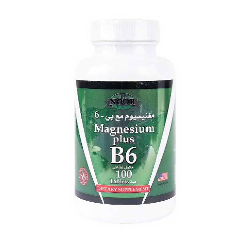 NOOR MAGNESIUM PLUS B6 100 TABLETS
