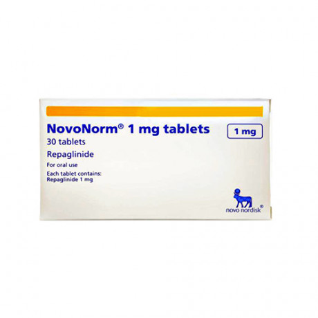 Novonorm 1mg 30 Tablets