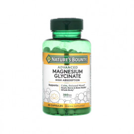 Natures Bounty Advanced Magnesium Glycinate 360mg 90 Capsules