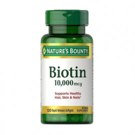 Natures Bounty Biotin 10,000mcg 120 Softgel