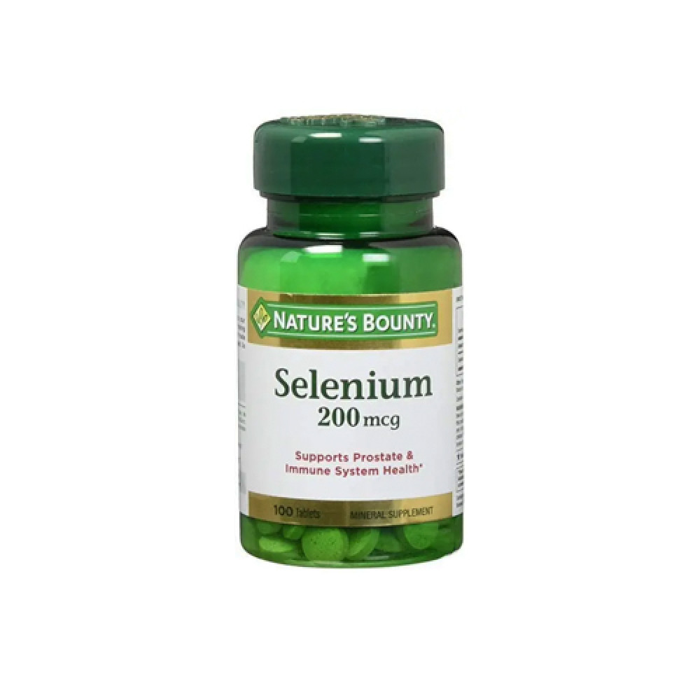 Natures Bounty Selenium 200mcg 100 Tablets