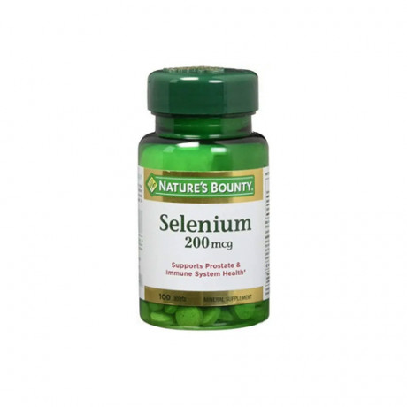 Natures Bounty Selenium 200mcg 100 Tablets
