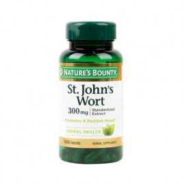 Natures Bounty St.Johns Wort 300mg 100 Capsules