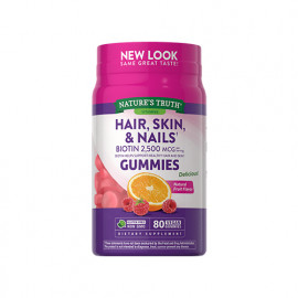 Nature's Truth Hair,Skin & Nails Biotin 2500Mcg 80 Gummies