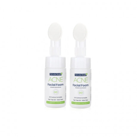 Novaclear Acne Facial Foam 100ml 1+1 Offer