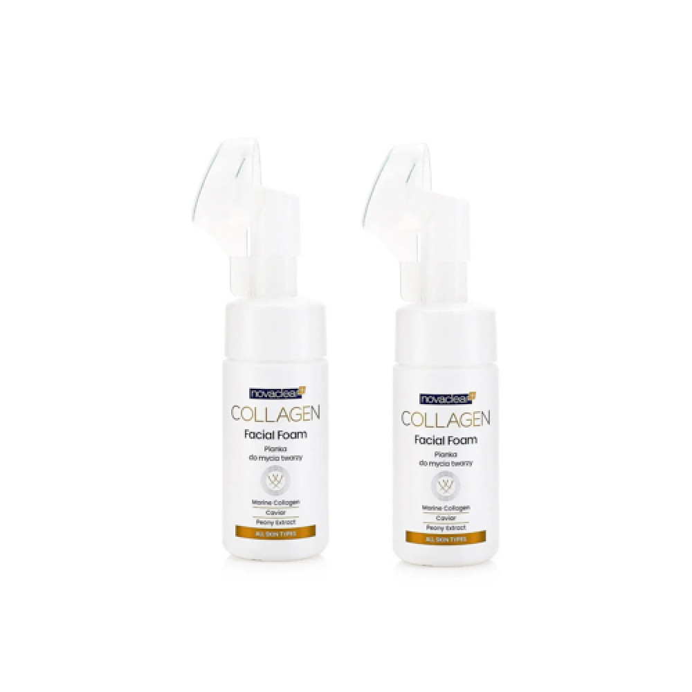 Novaclear Collagen Facial Foam 100ml 1+1 Offer
