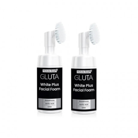 Novaclear Gluta White Plus Facial Foam 100ml 1+1 Offer