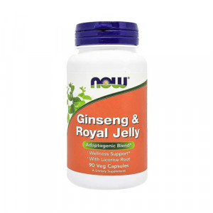 Now Ginseng and Royal Jelly 90 Veg Capsules