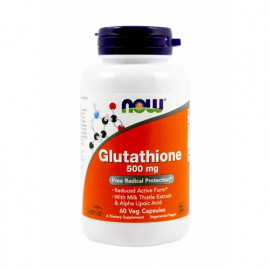 Now Glutathione 500mg 60 Capsules