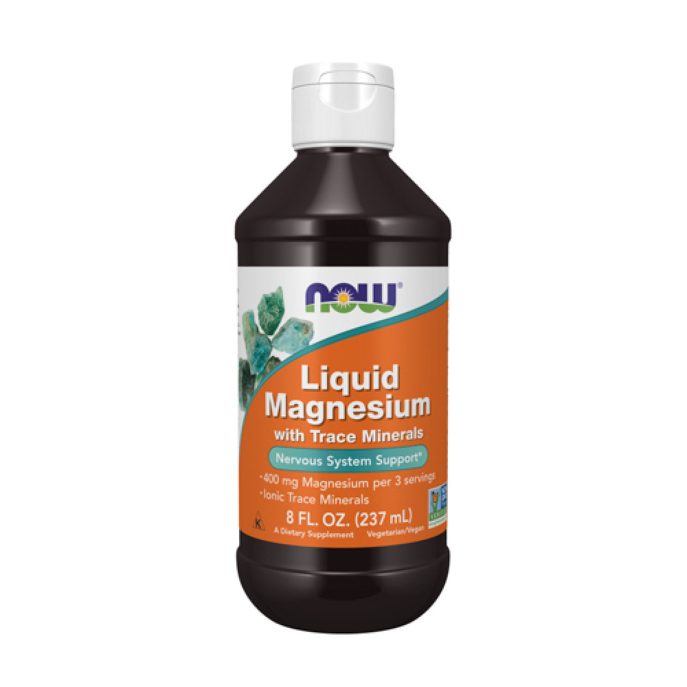 Now Liquid Magnesium with Trace Minerals 237ml