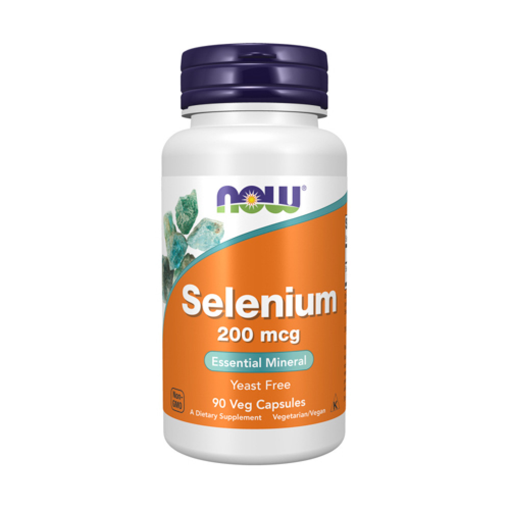 Now Selenium 200mg 90 Capsules