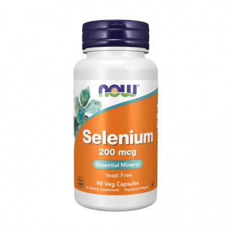 Now Selenium 200mg 90 Capsules