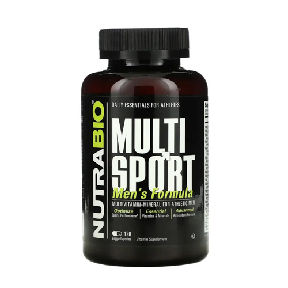 Nutrabio Multi Sport Men's Formula 120 Capsules
