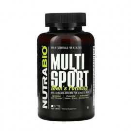 Nutrabio Multi Sport Men's Formula 120 Capsules