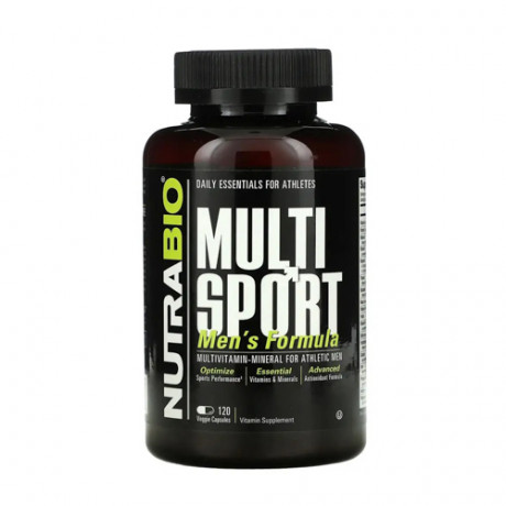 Nutrabio Multi Sport Men's Formula 120 Capsules