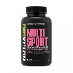 Nutrabio Multi Sport Women's Formula 120 Capsules