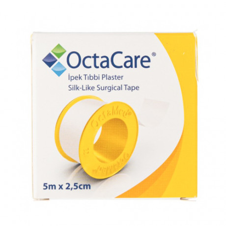 OCTACARE SURGICAL TAPE SILK 5M*2.5CM-11505