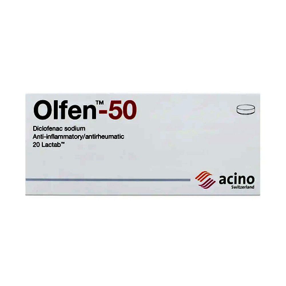 Olfen 50mg 20 Tablets