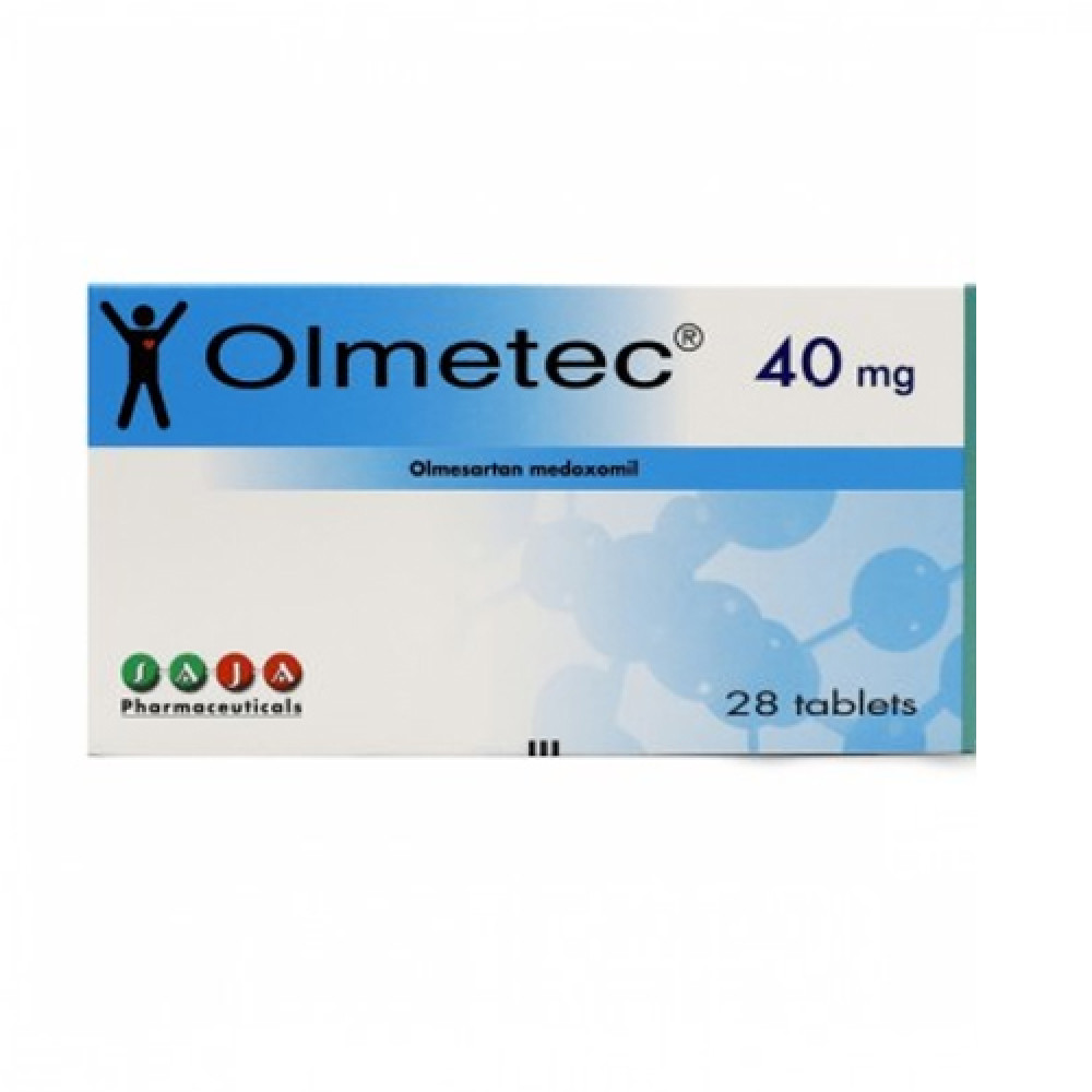 Olmetec 40mg 28 Tablets 