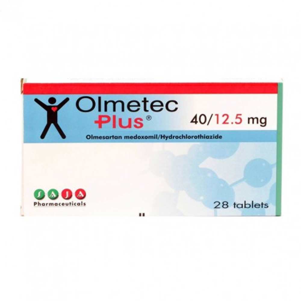 Olmetec Plus 40/12.5mg 28 Tablets