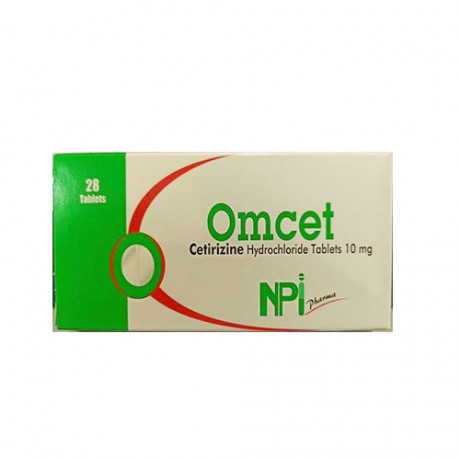 Omcet 10mg 28 Tablets