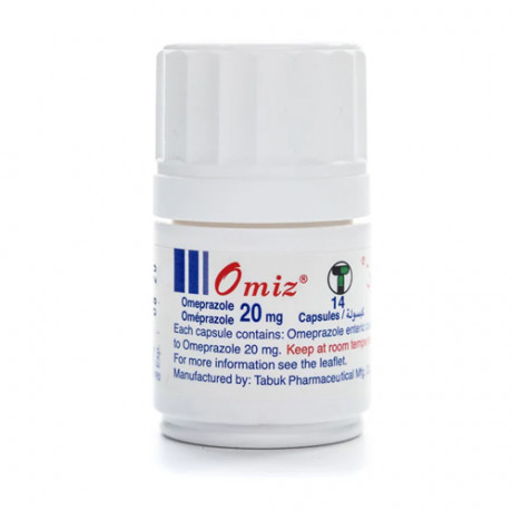 Omiz 20mg 14 Capsules