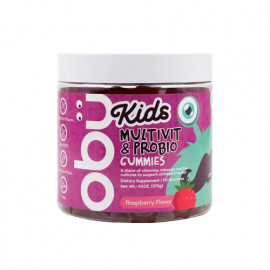 Obu Kids Multivitamin & Probiotic 90 Gummies - Raspberry