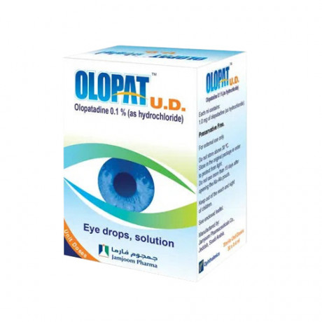 Olopat 0.1% U.D Eye Drops Solutions 30 Pcs