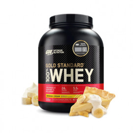 On Gold Standard 100% Whey Protein Powder Banana Cream 5 LB