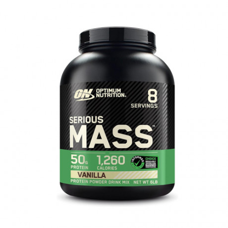 On Serious Mass Protein Powder Vanilla 6 LB