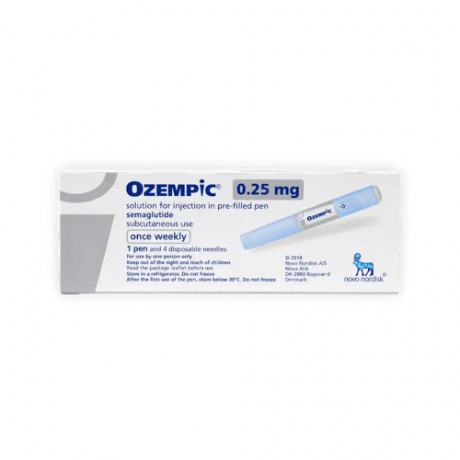 Ozempic 0.25mg Solution For Injection Pre-Filled 1 Pen